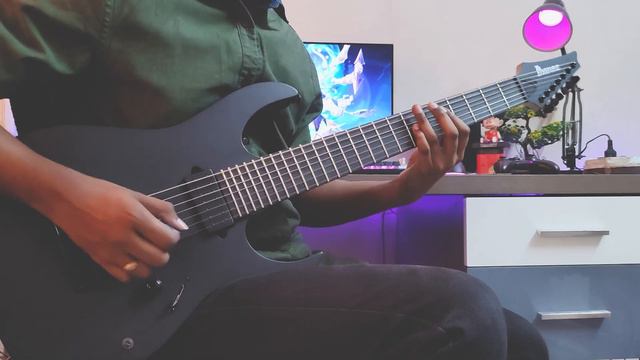 Raiden Shogun Boss Theme but it's Metal - Playing my New Guitar (Ibanez RGIXL7) смотреть онлайн