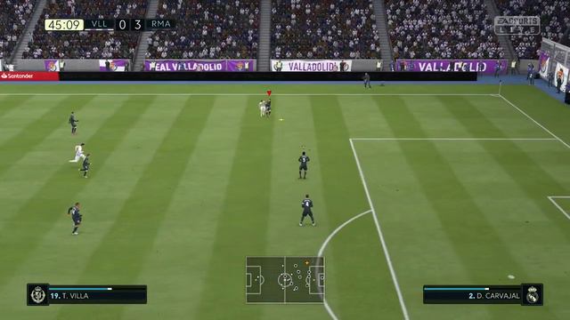 La Liga 2018/19 - Valladolid Vs Real Madrid - 10/03/19 - FIFA 19 смотреть онлайн