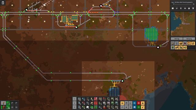 Factorio Artillery Train Outpost смотреть онлайн
