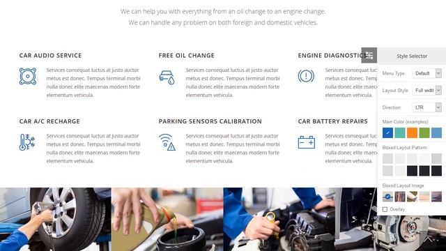 Car Service - Mechanic Auto Shop WordPress Theme смотреть онлайн