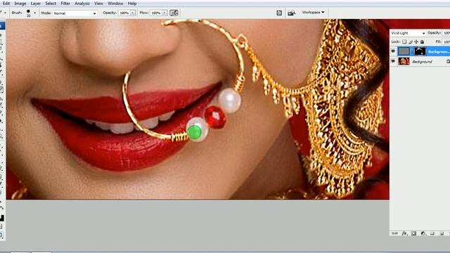 Creative Wedding Photo Edit In Photoshop | Jewellery Color In Photoshop | B\W and Color Combination смотреть онлайн