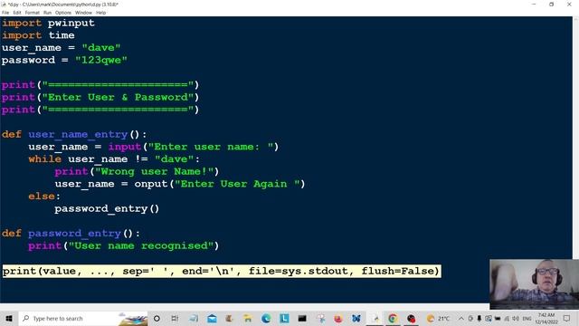 Python User Login & Password Mini Project - Beginners To Intermediate смотреть онлайн
