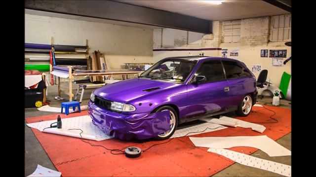 Astra GSI Candy Purple Wrap смотреть онлайн