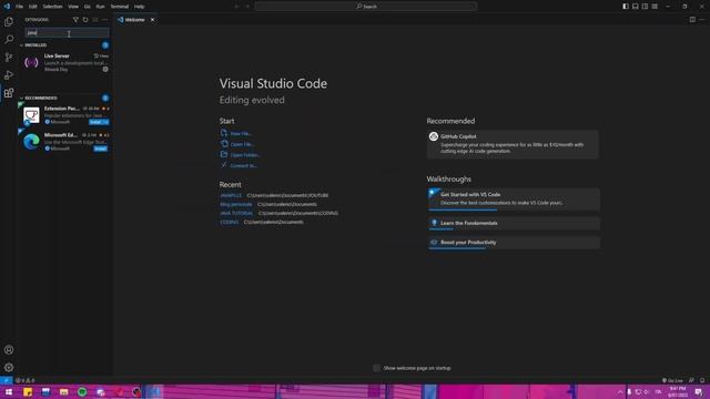 VISUAL STUDIO CODE JAVA SETUP(FOR NOOB) смотреть онлайн