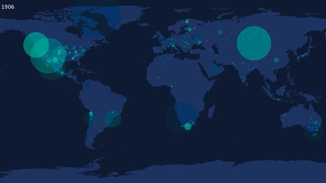 All Recorded Meteorite Strikes 1800 - 2012 (version 2.1) смотреть онлайн