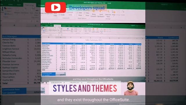 Style and Theme in Excel | Lecture-7 | Microsoft Excel 2016 смотреть онлайн
