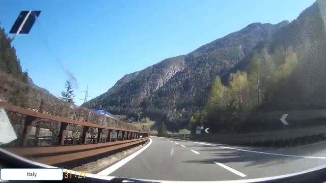 Driving in Italy - Bolzano to Venice - Trento, Verona, Padova - A22, E70 TimeLapse смотреть онлайн
