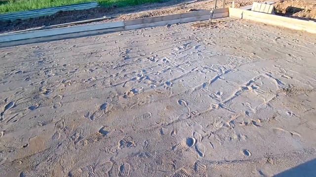 Фундамент монолитная плита. Начало работ смотреть онлайн