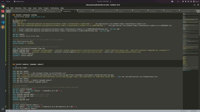9 Kubeadm Reinstall CRI O container runtime смотреть онлайн