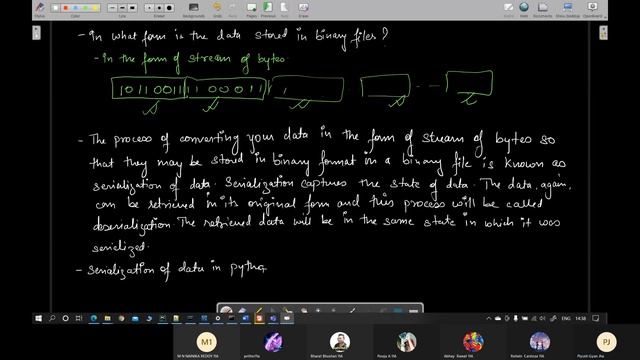 Class 93 - File Handling (Serialization of objects - creating binary files using pickle module) смотреть онлайн