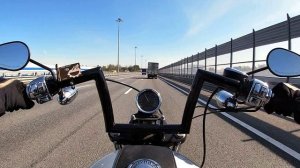 Harley Davidson Sportster883 Тест-драйв от первого лица