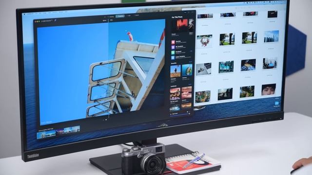 Trên tay màn hình Lenovo ThinkVision P34w-20 смотреть онлайн