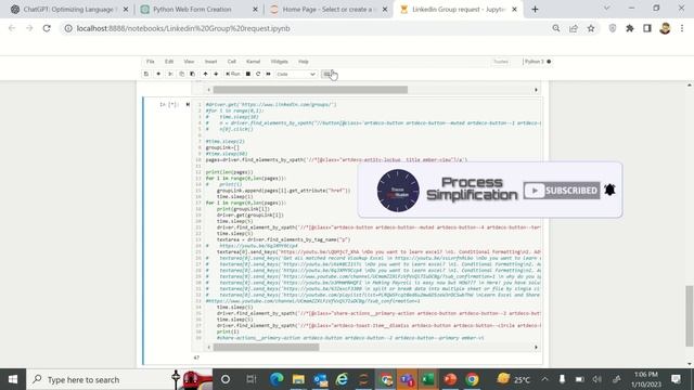 Automatically Post on multiple LinkedIn Groups | Using Python Selenium | Bot смотреть онлайн