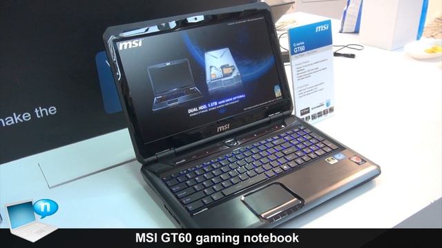 MSI GT60 gaming notebook смотреть онлайн