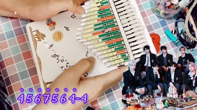 ENHYPEN "DRUNK DAZED" | KALIMBA COVER WITH TABS смотреть онлайн