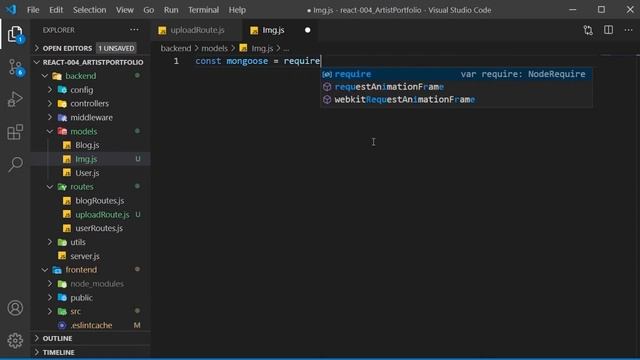 CRUD Tutorial using the MERN Stack - Portfolio Website - Image Upload Route | Part 11 смотреть онлайн