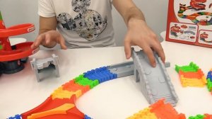 Супер ТРЕК с машинками - Распаковка пожарной станции