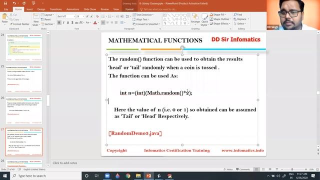 6- Math Library Class | Part-2 || DD Singh смотреть онлайн