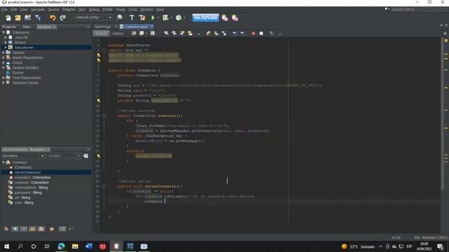 conectar una Base de Datos de forma sencilla a MySQL con Java Apache NetBeans смотреть онлайн