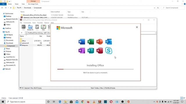 To Download and Install MS Office 2019 (Part b) || For Beginners смотреть онлайн