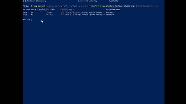 Implementación de Failover Cluster con 2 nodos mediante Powershell смотреть онлайн