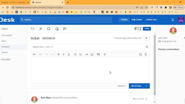 Help Support Desk in PHP смотреть онлайн