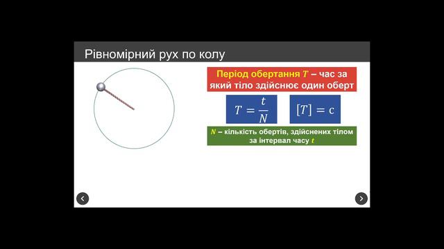 Фізика 10 клас. Рівномірний рух матеріальної точки по колу (Урок 14) смотреть онлайн