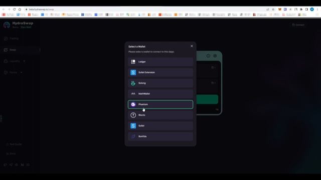 Установка кошелька Phantom и тестирование HydraSwap | Install Phantom Wallet + Testnet HydraSwap