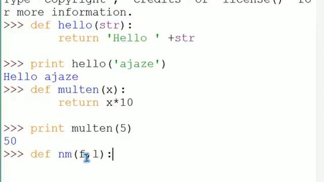 PYTHON FUNCTIONS AND DEFAULT PARAMETERS TUTORIAL 13 (IN HINDI) смотреть онлайн