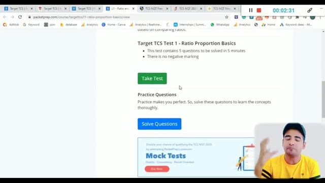 TCS NQT Free Preparation Online Courses | TCS NQT 2021 | Free Mock tests | How To Crack TCS NQT смотреть онлайн