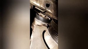 Замена ролика натяжителя авео 1,5