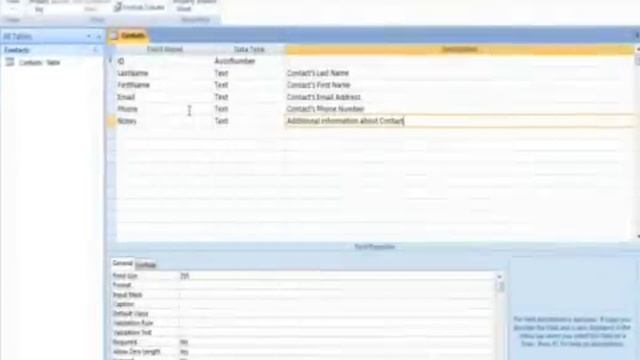 Microsoft Access 2007 Tutorial