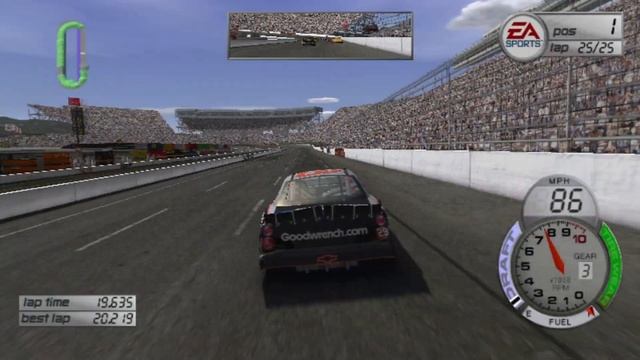 How to Unlock Paint Schemes and Tracks in NASCAR Thunder 2003 смотреть онлайн