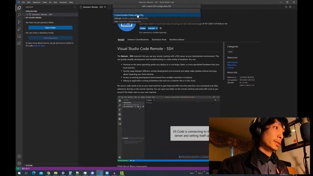 How to develop on a remote server | Remote - SSH in VSCode! смотреть онлайн