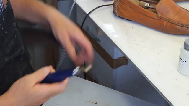 Финишная обработка крышки для сумки из краста смотреть онлайн