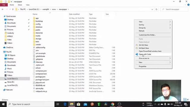 Larave Vue JS NewsPaper Project Part 2 | How to create Github Project and upload file by Git смотреть онлайн