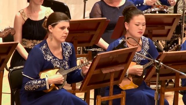 "Музыкальный калейдоскоп" II отделение Русский народный оркестр Хабаровской краевой филармонии смотреть онлайн