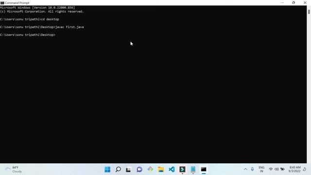 How to Execute Java Program in Notepad смотреть онлайн