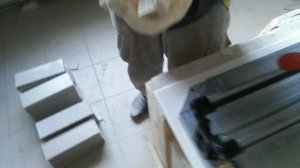 Нарезка тонких полосок плитки