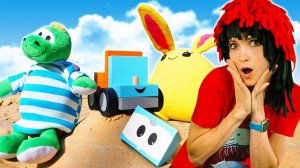 Маша Капуки Кануки и Лаки играют в конструктор Лева! Видео для детей Мама для Лаки - Трейлер