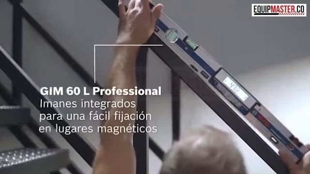 Inclinometro BOSCH GIM 60 L - Equipmaster смотреть онлайн
