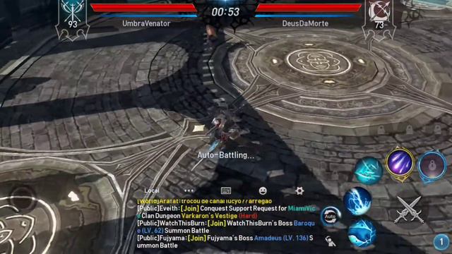 Lineage 2: Revolution arena, Warlord vs PR смотреть онлайн