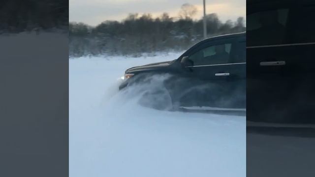 ЛЕКСУС 570 ПО СНЕГУ. 6 января 2018