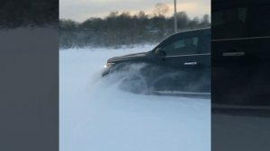 ЛЕКСУС 570 ПО СНЕГУ. 6 января 2018