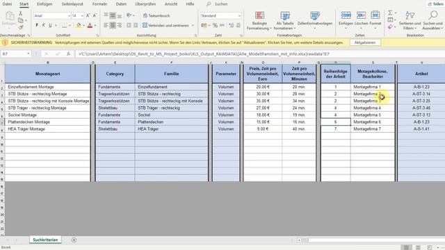 BIM in Revit mit 4D Zeit und 5D Kosten. Daten aus Revit in Microsoft Project (asana, factro o. ä.) смотреть онлайн