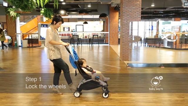 รถเข็นเด็ก BabySayHi Stroller ขั้นตอนการใช้งาน смотреть онлайн