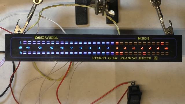 VU-meter Mayak Индикатор уровня звука МАЯК
