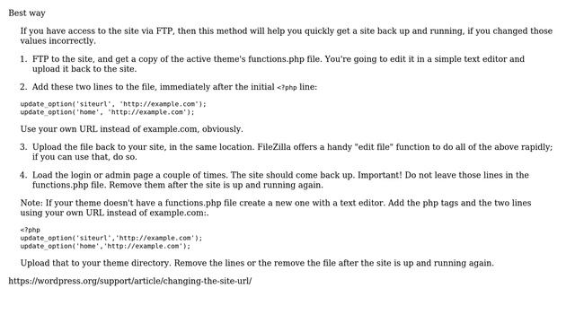 Wordpress: Site broken after using URL Change in Admin (5 Solutions!!) смотреть онлайн
