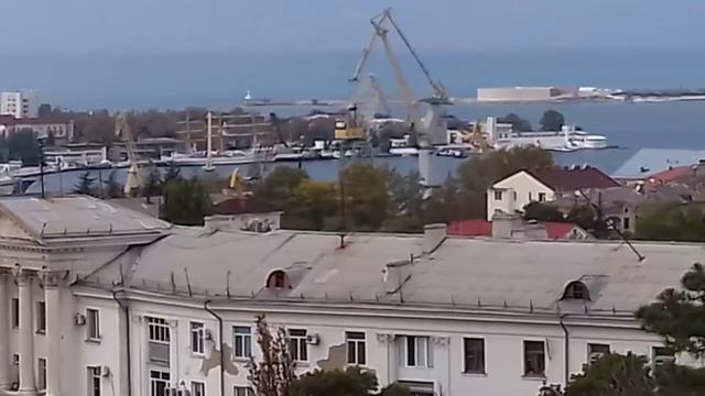 Вид с МАЛАХОВА КУРГАНА,СЕВАСТОПОЛЬ,2016 смотреть онлайн