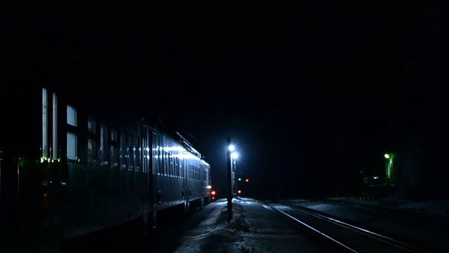 "С НОВЫМ 2022 ГОДОМ!" Электропоезд ЭП3Д-0022 сообщением № 6163 Ростов-Главный - Лихая смотреть онлайн